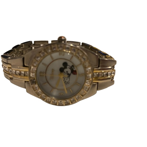 Adult Disney Mickey Mouse watch with little jewels by Accutime. - Picture 4 of 4